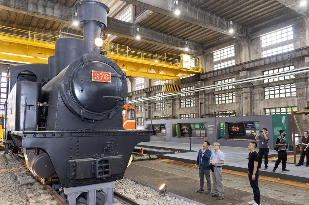 糖鐵376號蒸汽機車、甘蔗車及巡道車，經修復後將在鐵道博物館柴電工場常設性展出。