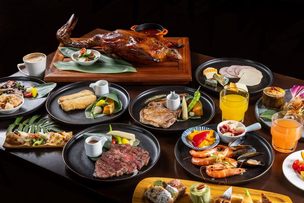 「蝶谷森湯」雙人一泊三食可享用森活百匯自助式早餐與晚餐。（圖／飯店提供）