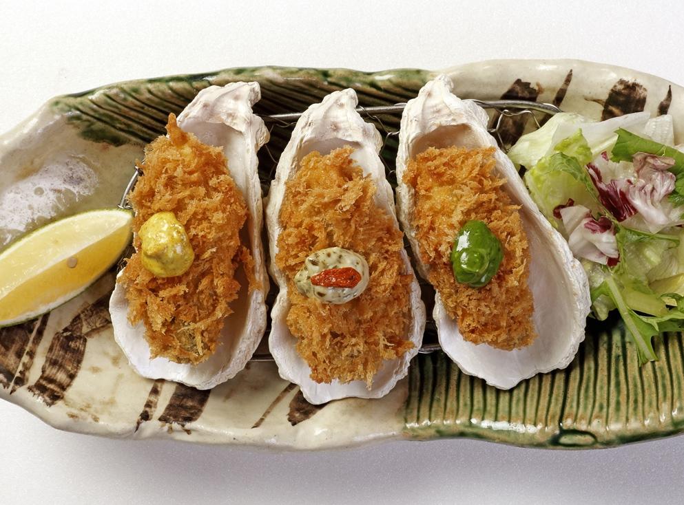 單點「酥炸牡蠣」勝勢280元/勝政270元。（圖／品牌提供）