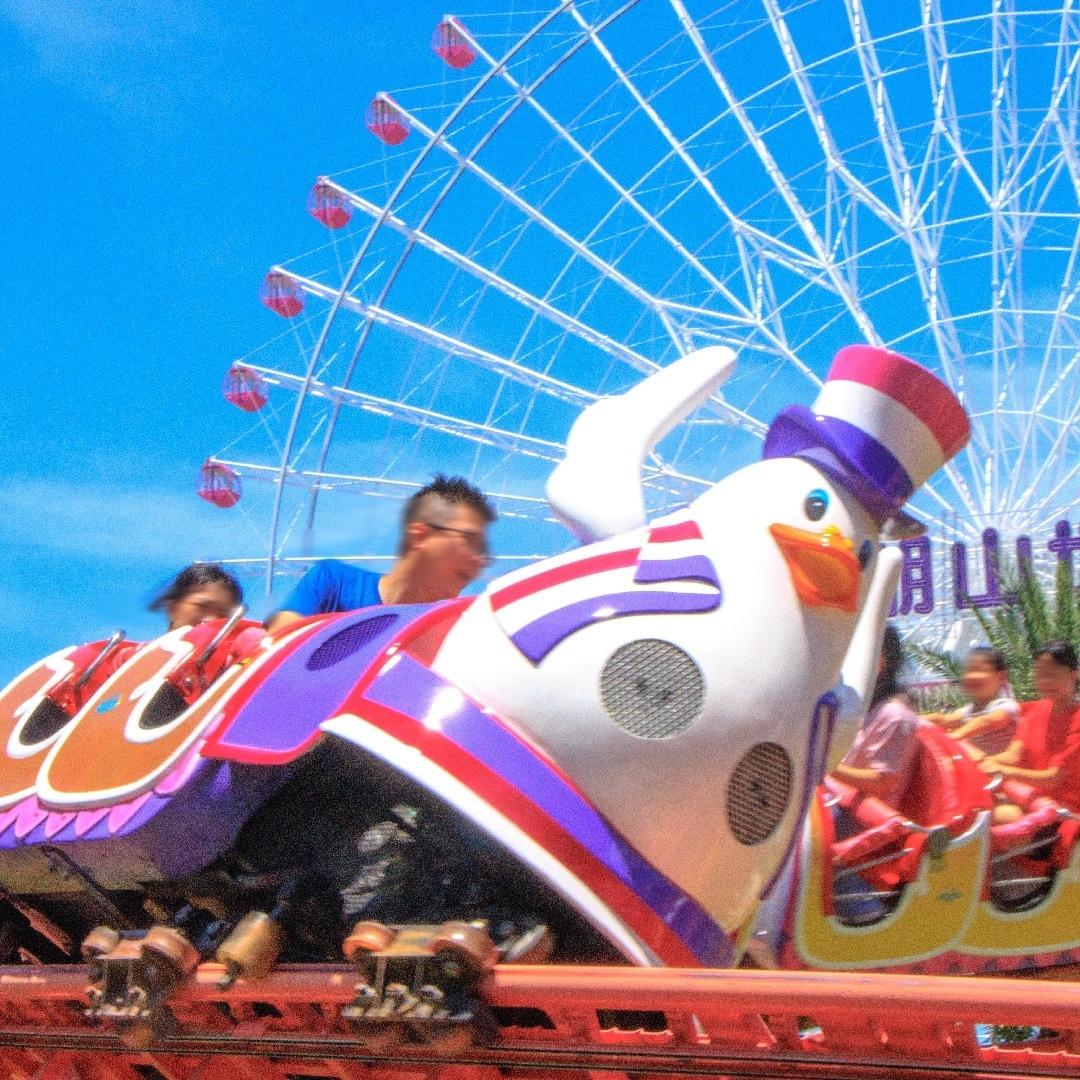 劍湖山世界各項遊樂設施刺激好玩。（圖／園方提供）