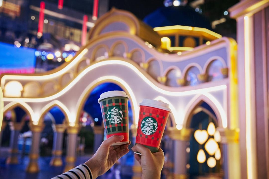 星巴克推出感恩節好友分享日優惠，活動期間享買一送一。（圖／品牌提供）