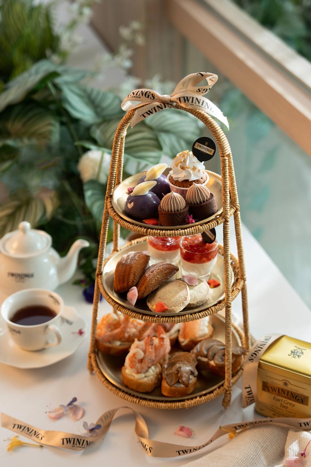 宜蘭凱渡廣場酒店 《冬韻 茶香詩語 TWININGS雙人下午茶》1,280元+10%服務費。（圖／品牌提供）