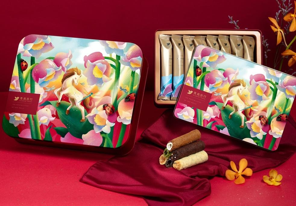 青鳥旅行2026馬年限定「春光躍影」春節禮盒。（品牌提供）