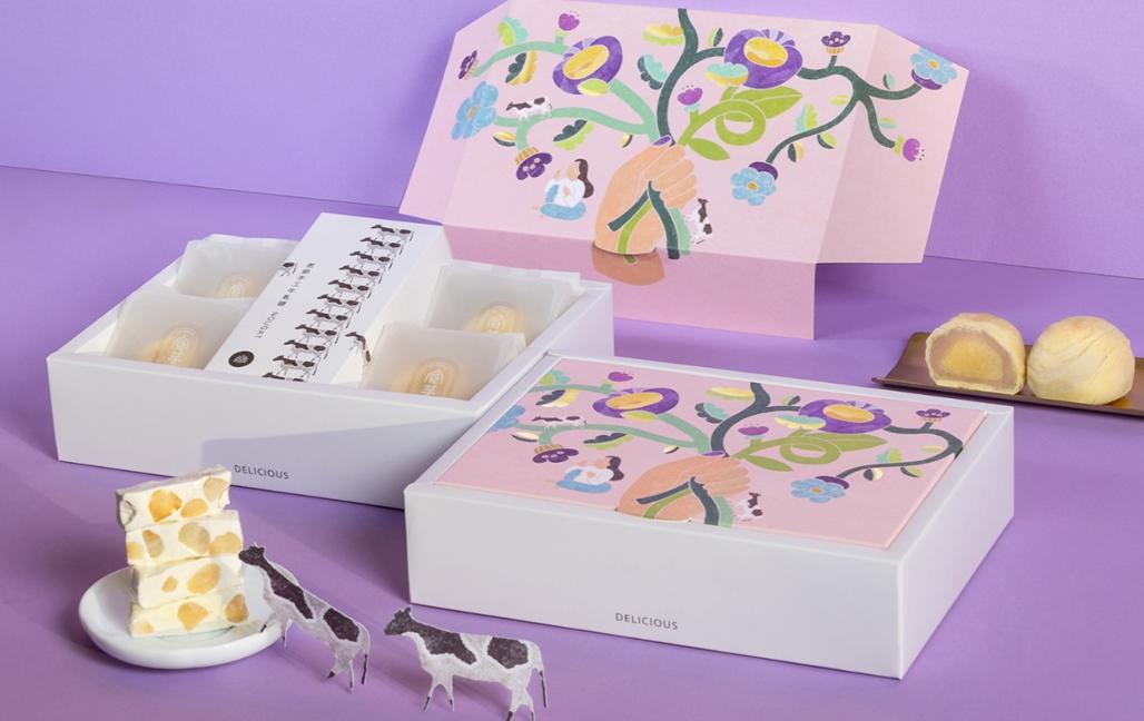 「食芋堂」與南港老爺聯名共同打造年節頂級禮盒「芋見旅人」。（品牌提供）