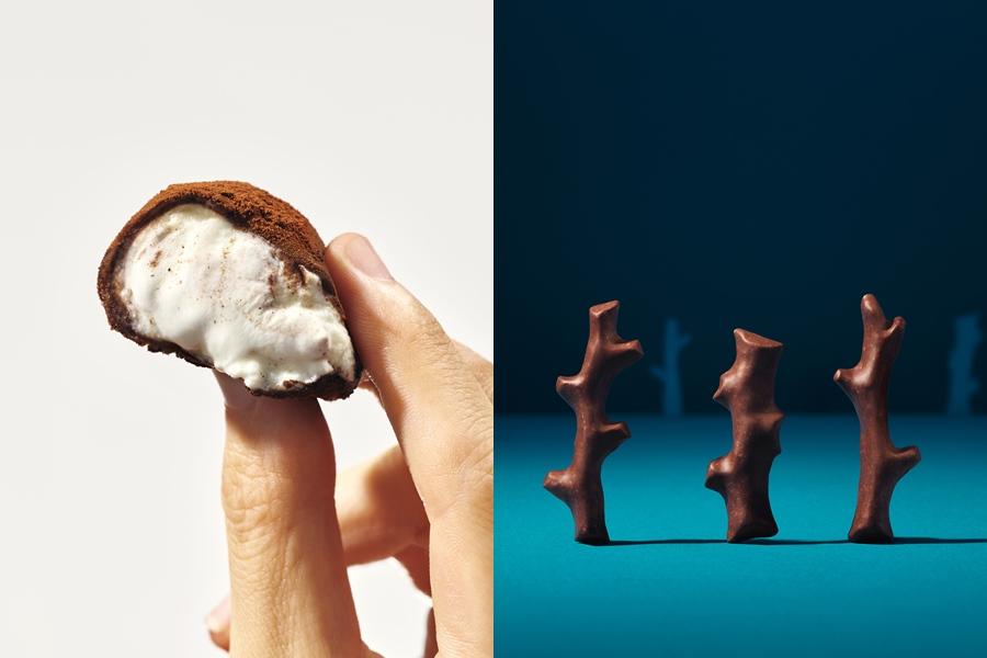 SNOWS「SNOWBALL松露可可球」、「MORINOKI森之木」同樣是搶手推薦。（品牌提供）