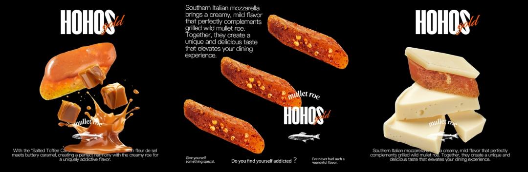 圖左至右：海鹽太妃野生一口烏、烏辣辣野生一口烏、莫札瑞拉起司野生一口烏。（品牌提供）