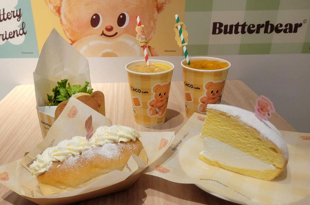 泰國超人氣療癒IP「Butterbear」，全台首家聯名賣店進駐新光三越台南西門新天地。（記者王姝琇攝）