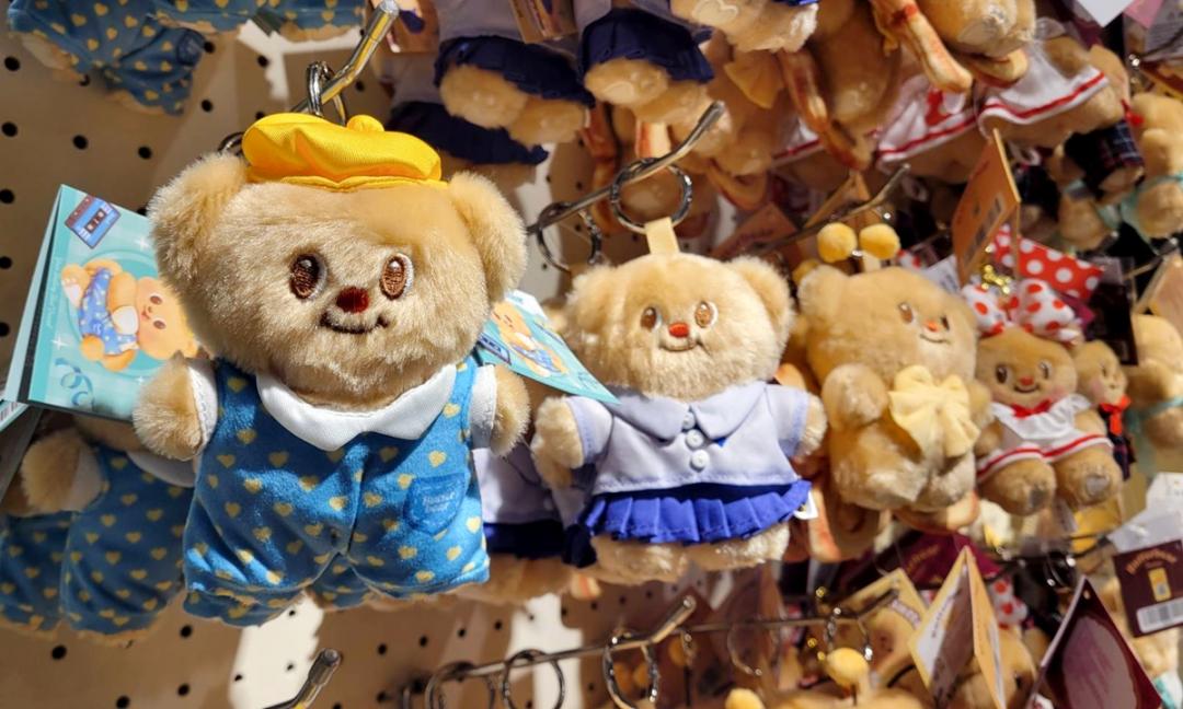 不用飛泰國，現在台灣也買得到Butterbear周邊商品。（記者王姝琇攝）