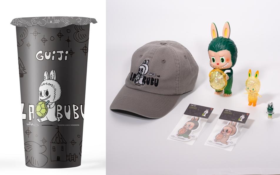龜記與Labubu於2/2起推出全台獨家聯名企劃，限定杯身及周邊商品，LABUBU粉絲千萬不能錯過。（品牌提供）