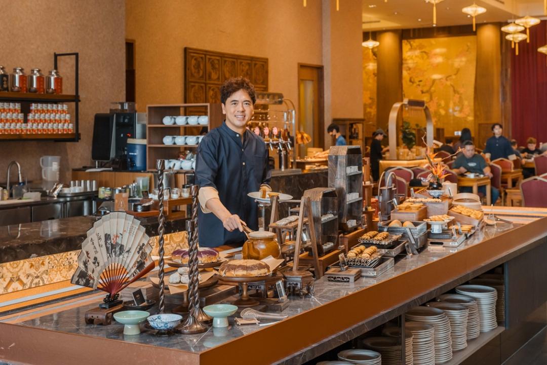 「隱岳閣」將同時提供自助餐與單點現做百道佳餚。（業者提供）