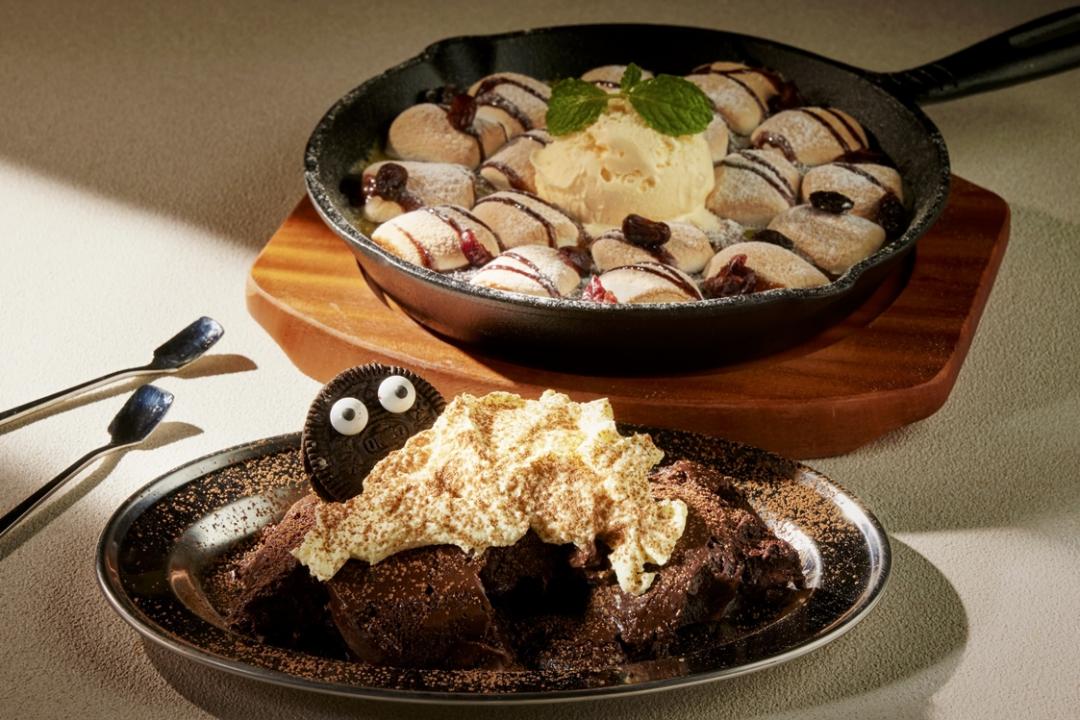 鹽奶酪巧克怪-280元、閃閃棉花糖薯派對-209元。（品牌提供）