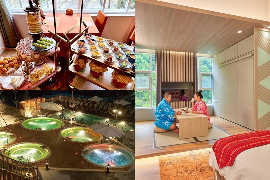 谷關溫泉春季療癒小旅行！一泊二食享金湯雙鮮鍋、甜點餐車吃到飽