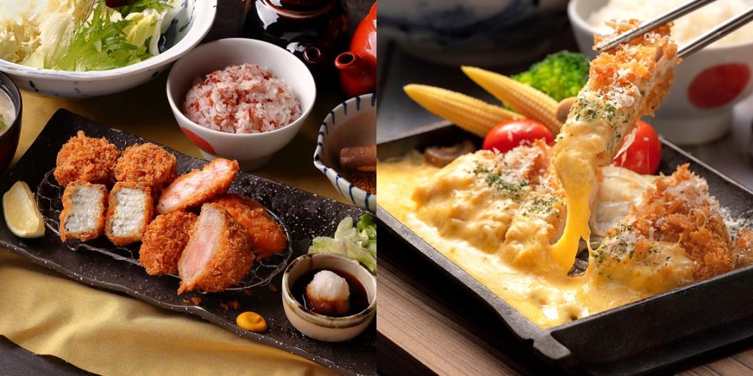 伊勢路-勝勢日式豬排推出白帶魚海鮮腰內豬排套餐510元，熔岩起司里肌豬排套餐490元。（品牌提供）