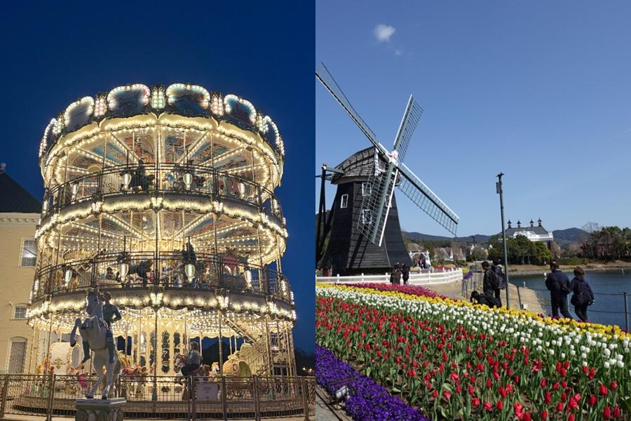 日本首座「三層旋轉木馬」超夢幻！豪斯登歐式古典飯店開箱