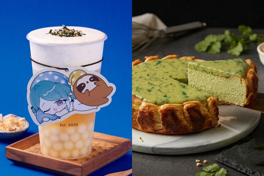 香菜蛋塔掀愚人節話題！起士公爵推香菜花生巴斯克、再睡5分鐘喝茶泡飯奶蓋