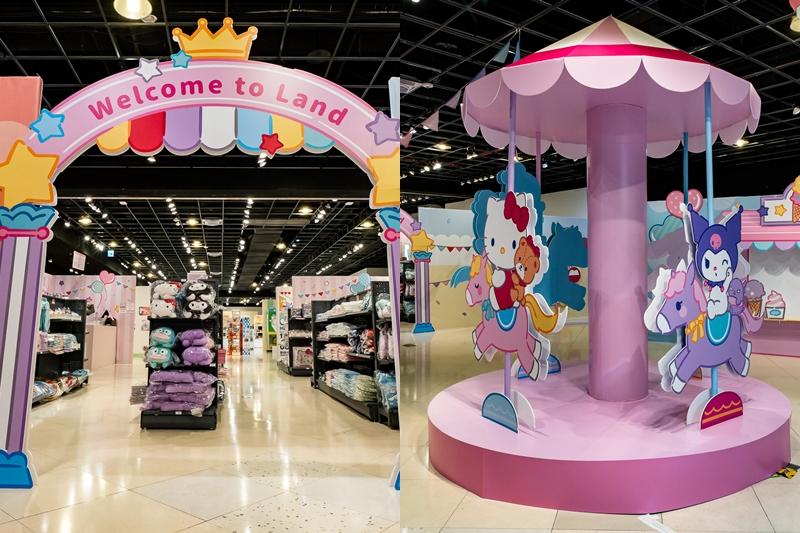 可愛爆棚！三麗鷗角色登陸高雄夢時代  繽紛遊樂園主題限定店40款周邊超萌必收