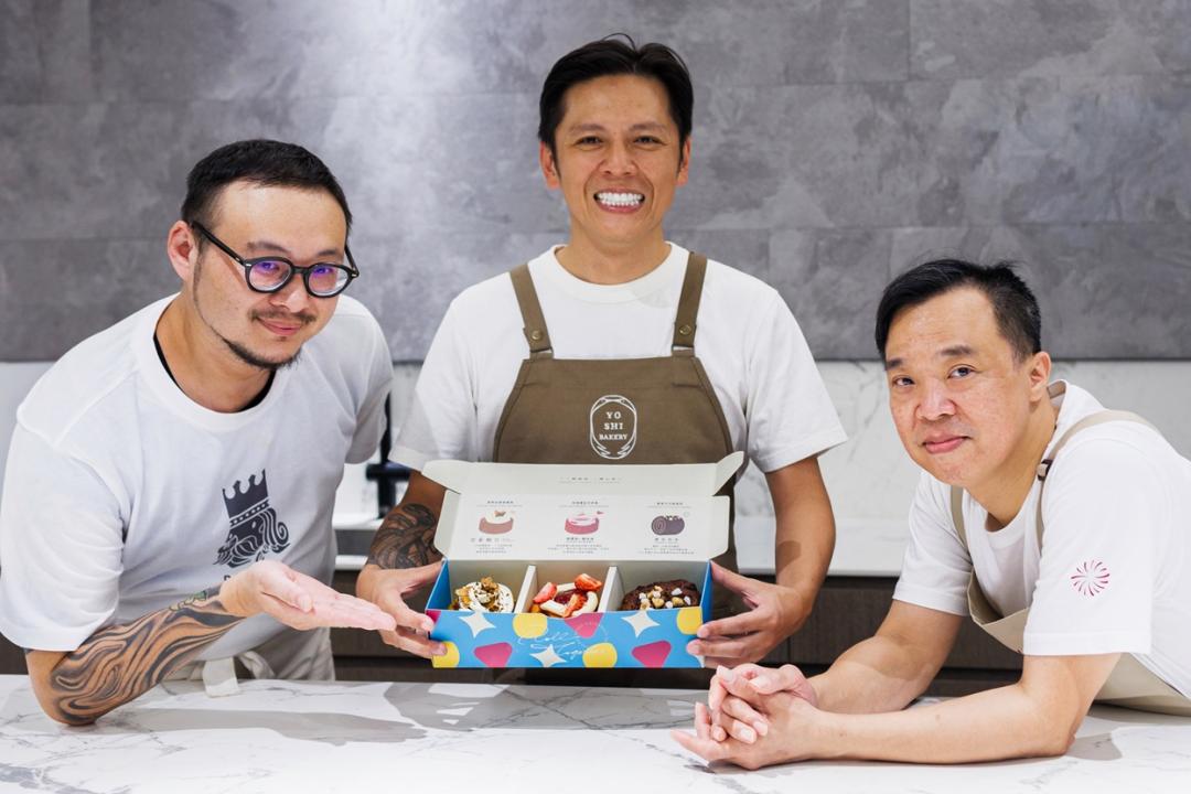 麵包職人相識20年再聚首，強強聯名推出「Roll Together」聯名禮盒。（品牌提供）