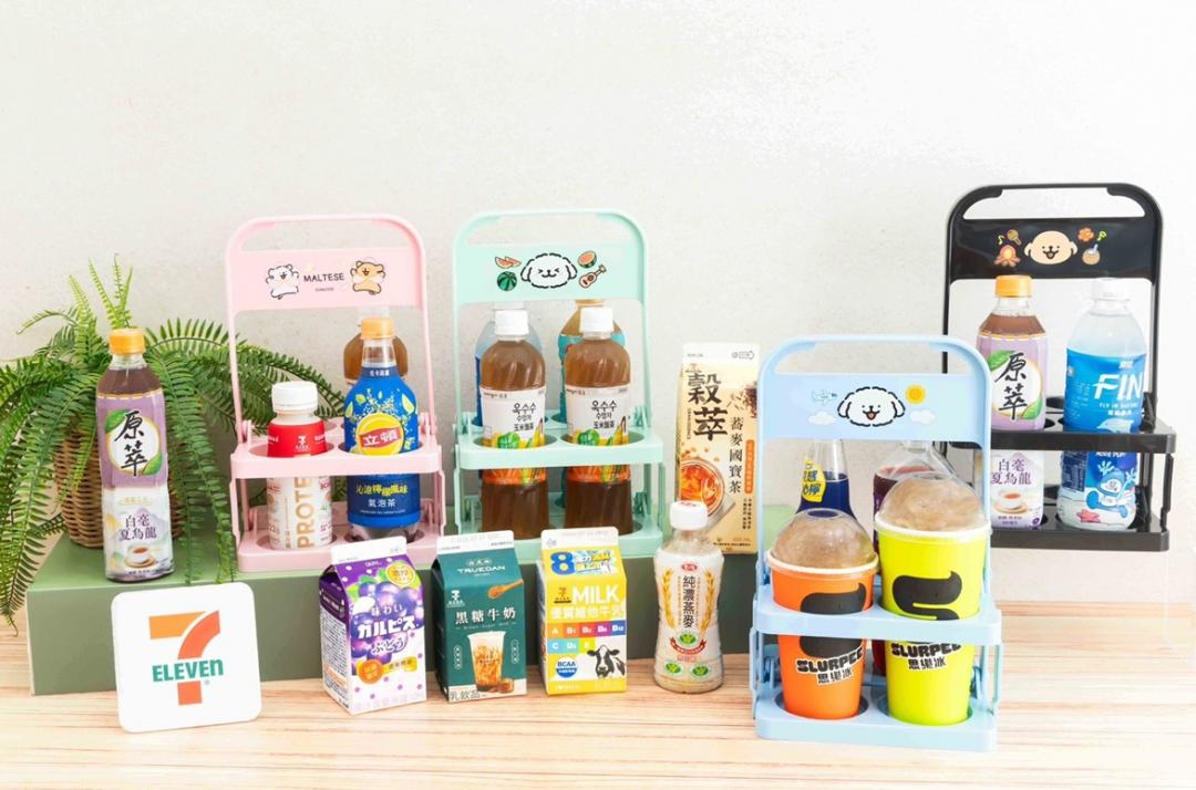 7-ELEVEN每年夏天最受歡迎的「飲料抽抽樂」，購買2件飲品最低折扣0元起。（超商提供）