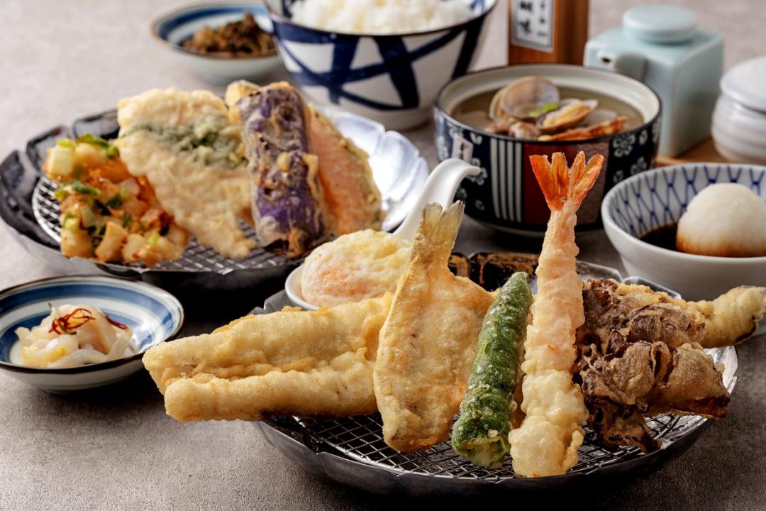 遠東Garden City必吃美食》金子半之助「板前天婦羅」套餐半價、小菜吃到飽