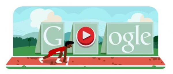 奧運》Google首頁障礙賽小遊戲　網友瘋狂挑戰