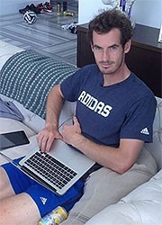 與球迷幽默互動 穆雷有問必答