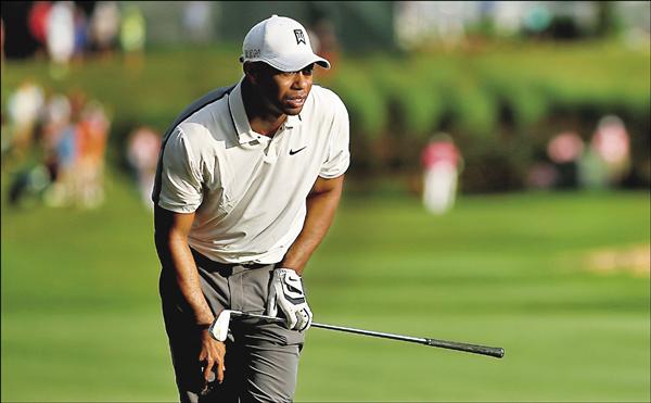 生涯最糟的一桿 伍茲並列77