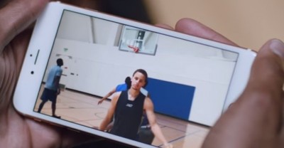 NBA》蘋果公司宣傳iPhone 6s攝影 柯瑞現身廣告 （影音）