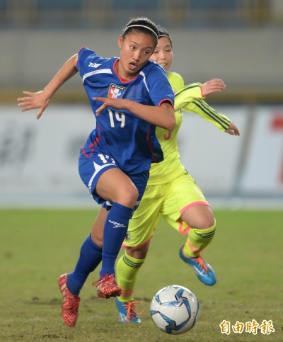 足球》TOSHIBA女足賽 木蘭軍1：4不敵櫻花妹