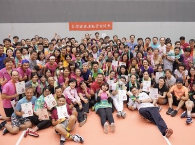 台灣健康運動管理協會辦核心肌群訓練 朱木炎現身指導