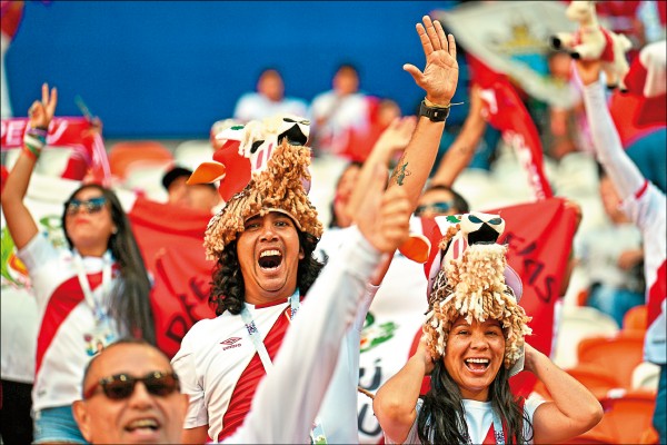 「秘魯國民都來了」數萬球迷湧進俄國