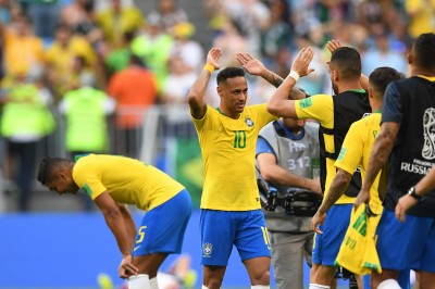 世足賽》內馬爾破門又助攻 巴西2：0淘汰墨國闖八強