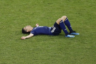 世足賽》不甘心！日本球員心碎跪地、掩面痛哭（圖輯）