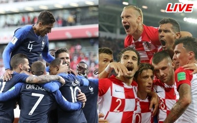 世足賽Live》法國4：2力壓克羅埃西亞 勇奪隊史第二座冠軍