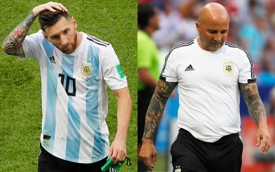 足球》阿根廷遭爆世足賽內鬨 梅西全隊面前飆罵主帥
