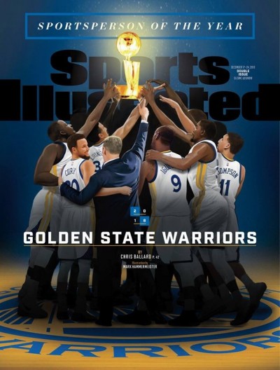 NBA》勇士隊獲年度最佳運動員 史上第4次團隊獲獎 NBA》勇士隊獲年度最佳運動員 史上第4次團隊獲獎