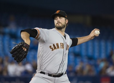 MLB》波梅蘭茲6局無失分好投 巨人踩扁藍鳥 MLB》波梅蘭茲6局無失分好投 巨人踩扁藍鳥