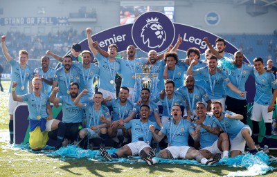 英超》曼城完成2連霸 英超史無前例3人同拿金靴獎 英超》曼城完成2連霸 英超史無前例3人同拿金靴獎