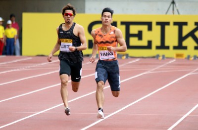 田徑》尬贏南非、美國好手 楊俊瀚大阪賽200公尺奪銀 田徑》尬贏南非、美國好手 楊俊瀚大阪賽200公尺奪銀