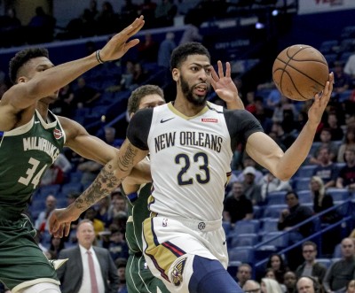NBA》AD爭奪戰越演越烈 四隊競逐中、湖人已有初步包裹 NBA》AD爭奪戰越演越烈 四隊競逐中、湖人已有初步包裹