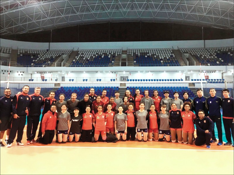 FIVB挑戰者盃》台灣女排調時差 明首戰阿根廷 FIVB挑戰者盃》台灣女排調時差 明首戰阿根廷