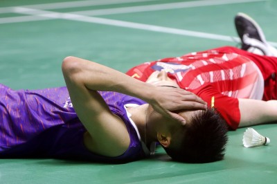 羽球》史詩大戰後累癱倒地 小天「英雄惜英雄」 BWF狂讚 羽球》史詩大戰後累癱倒地 小天「英雄惜英雄」 BWF狂讚