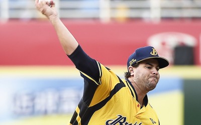 中職》紐維拉1週2場先發勝 兄弟戰績逼近桃猿 中職》紐維拉1週2場先發勝 兄弟戰績逼近桃猿