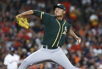 MLB》運動家升上頂級左投大物 王維中遭下放 MLB》運動家升上頂級左投大物 王維中遭下放