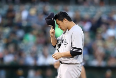 MLB》田中將大出馬也沒用 洋基慘遭運動家橫掃 MLB》田中將大出馬也沒用 洋基慘遭運動家橫掃