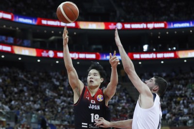 NBA》世界盃對美國砍18分 日本馬場雄大獲獨行俠合約 NBA》世界盃對美國砍18分 日本馬場雄大獲獨行俠合約