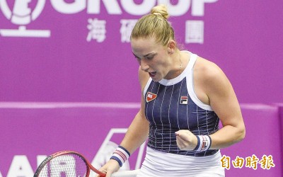 網球》在台13連勝未嘗敗績!芭波絲安抵海碩盃4強 網球》在台13連勝未嘗敗績!芭波絲安抵海碩盃4強