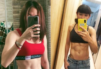 羽球》不讓小戴專美於前 好友依瑟儂也來「炫腹」 羽球》不讓小戴專美於前 好友依瑟儂也來「炫腹」