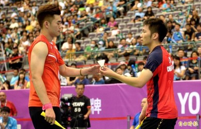 光州賽》「麟洋配」第2局逆轉秀 台灣內戰勝出晉男雙4強 光州賽》「麟洋配」第2局逆轉秀 台灣內戰勝出晉男雙4強