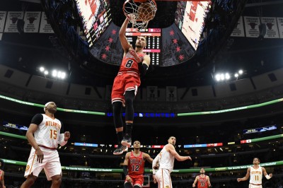 NBA》拉文外線7投中7! 狂飆35分助公牛血洗老鷹 NBA》拉文外線7投中7! 狂飆35分助公牛血洗老鷹