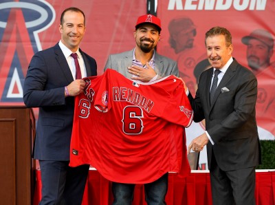 MLB》倫登正式披上天使6號戰袍! 透露不去道奇的關鍵 MLB》倫登正式披上天使6號戰袍! 透露不去道奇的關鍵